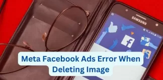 Meta Facebook Ads Error When Deleting Image
