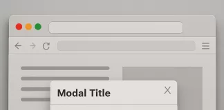 What is a Modal in Web Design