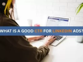 what is a good ctr for linkedIn ads